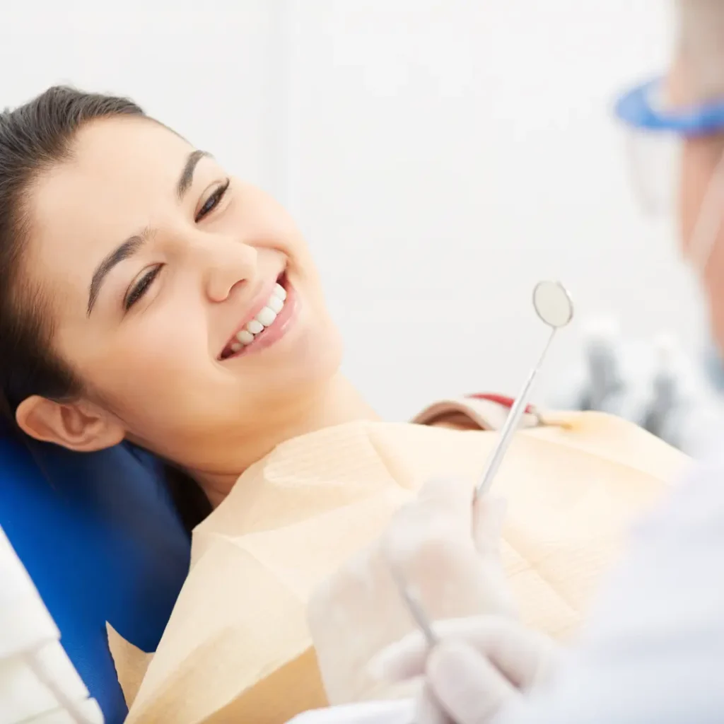 Happy patient
